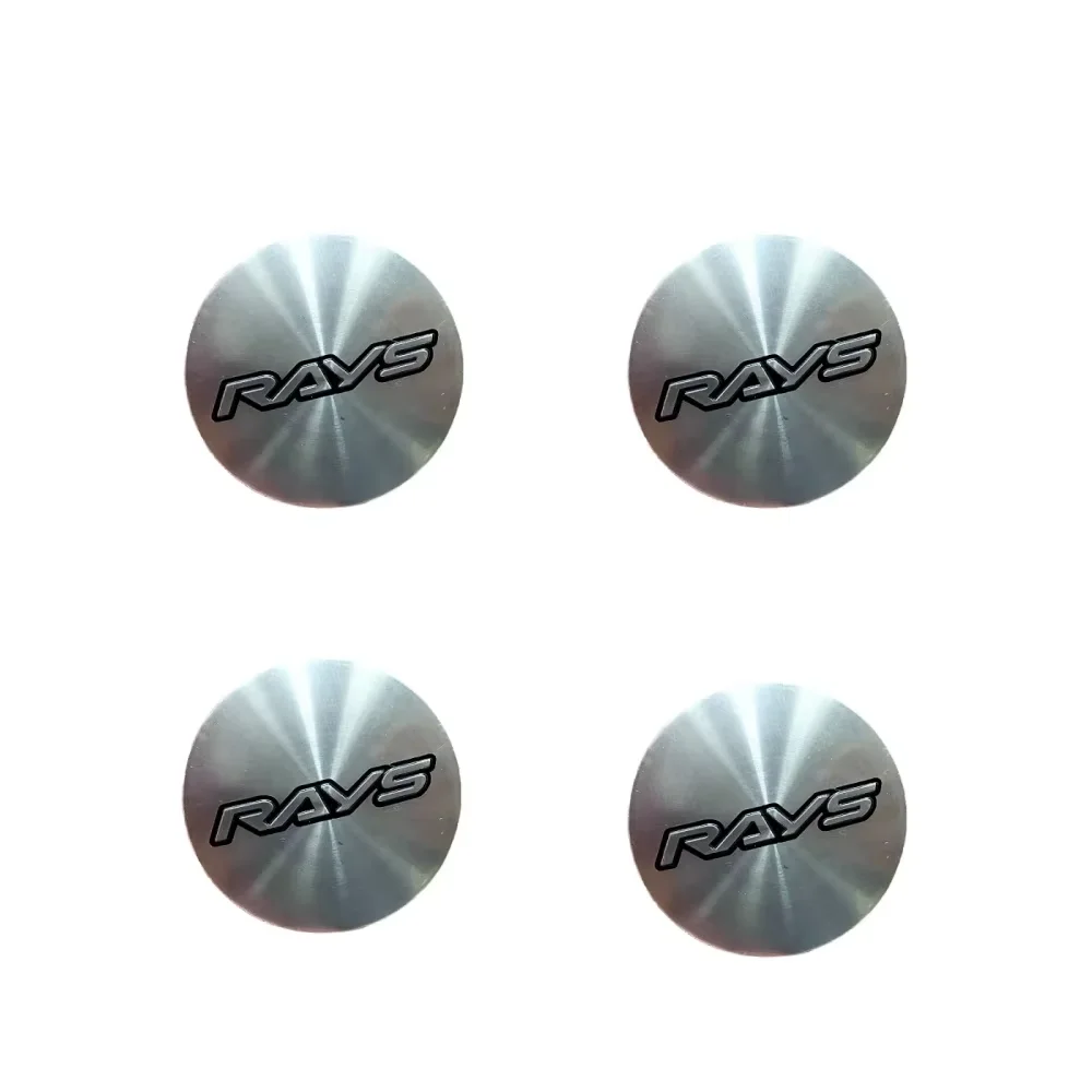 

4pcs/Set 62mm Car Sticker RAYS Logo for Car Wheel Center Caps Emblem Refit Decoration Rim Hubcaps Cover Styling Auto Accessories