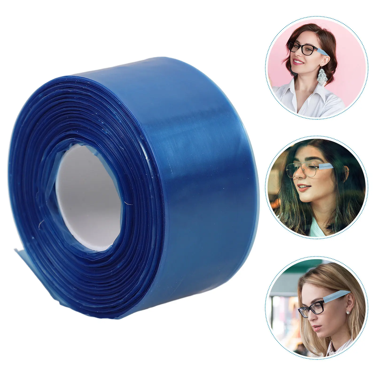 1 Roll Professional Hair Perming Glasses Foot Cover PP Material Anti-Slip Eyeglasses Foot Protector for Dyeing Outdoor Sports
