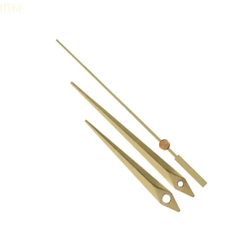 HX6F Stylish Classical Clock Hands Set with Minutes Hour Second Hand for Home Renovation and Crafting Clock Repair Activity