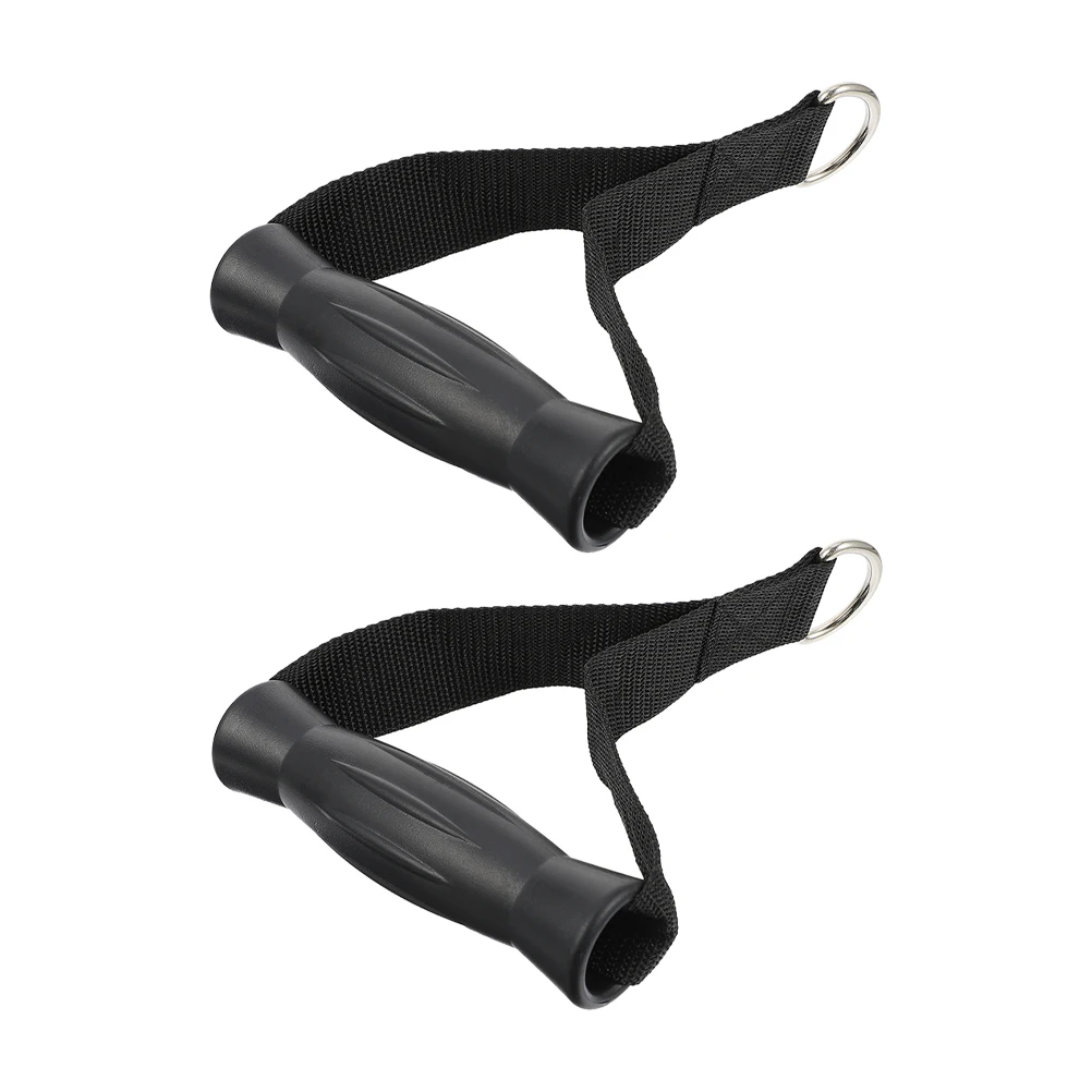 

2 Pcs Fitness Equipment Handles DIY Accessories Heavy Durable Training Plastic Practical Tools Grip