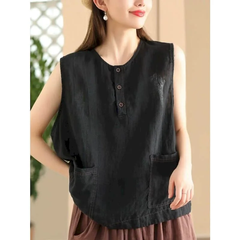 Crop Tanks Tops Well-designed O-neck Casual Korean Style Classy Aesthetic Striped Design T-shirts 2026 Summer New Women Clothing