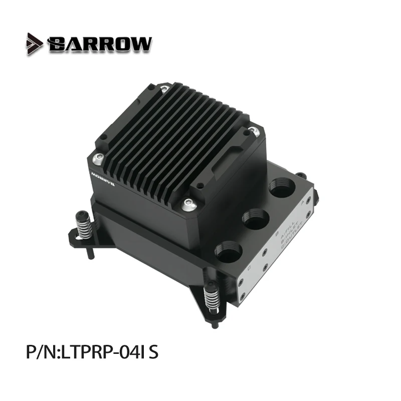 Barrow POM CPU Water Block Pump Reservoir Integrated Use for AMD AM3/INTEL 1700 1200 115X X99 Cooler LTPRP-04I S, LTPRPA-04 S