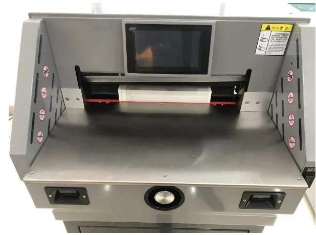 

E490T Paper Guillotine FRONT E490T Paper Cutting Machine 490mm Paper Cutter With CE