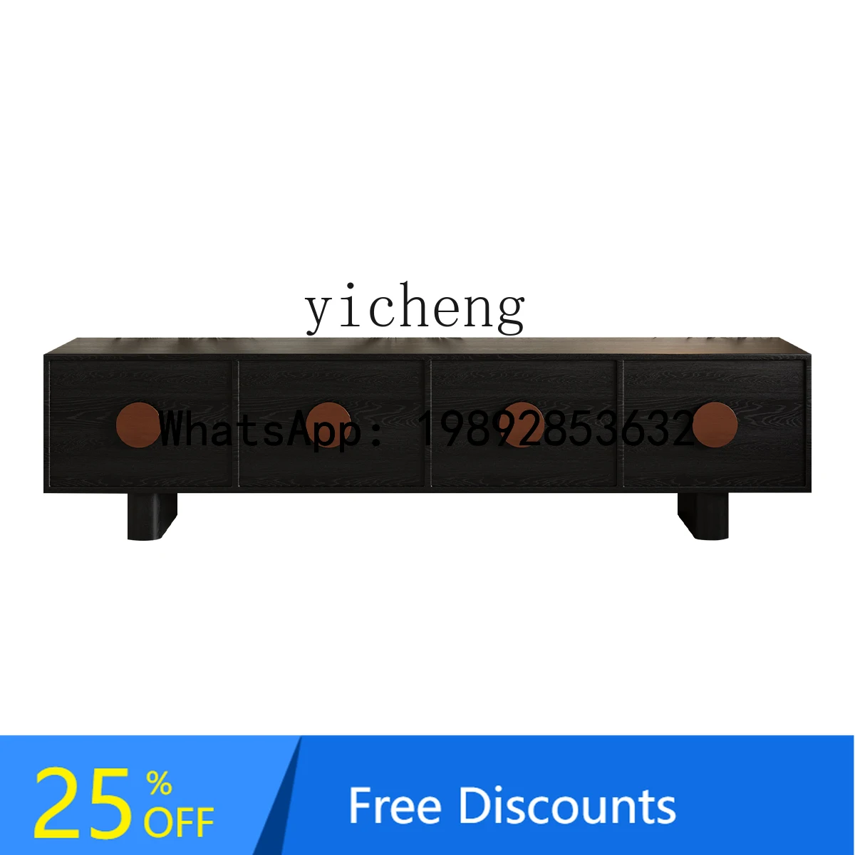 

B-3 retro solid wood TV cabinet living room home antique style locker high foot high-end dining side cabinet