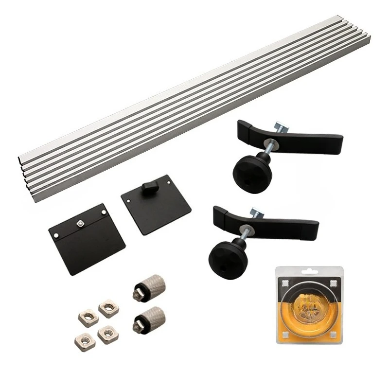Table saw, band saw, backer, inverted, reinforced, widened, grooved, multi-functional circular saw, electric wood milling, tri