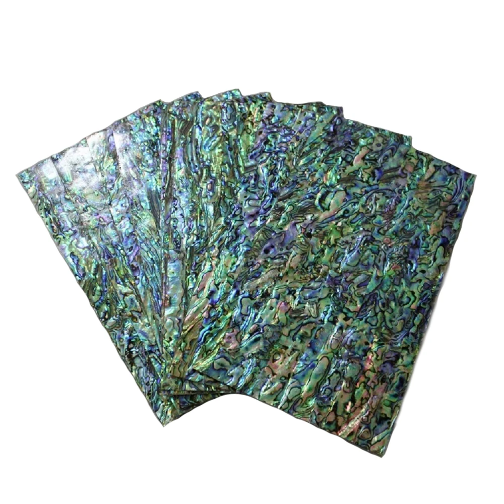 140*240mm 1.5mm thick top grade thicker abalone shell paua shell laminate sheets shell paper furniture inlay guitar accessories