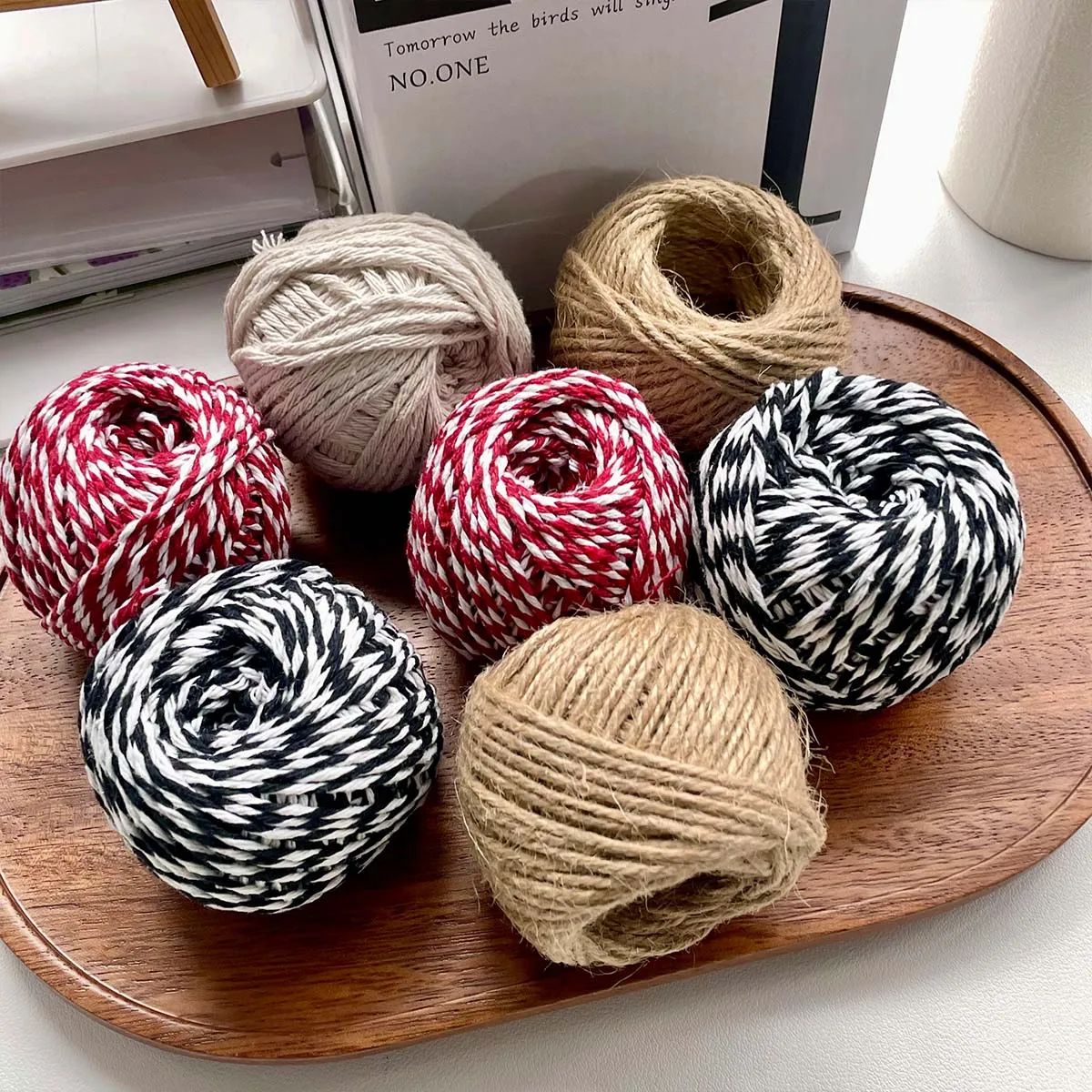 Рисунок 5 - 50 м двухцветная хлопковая пеньковая