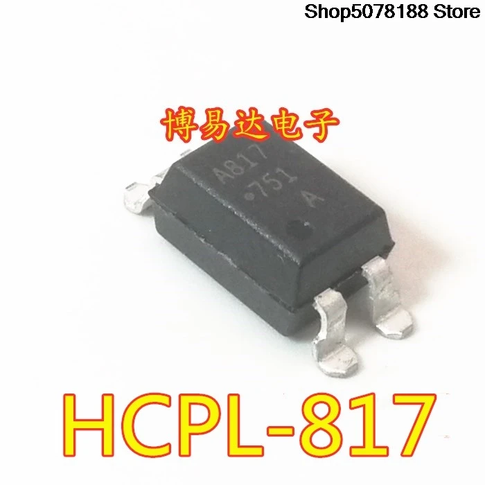 50 pieces Original HCPL-817 A817V A817 SOP4 optocoupler HCPL-817