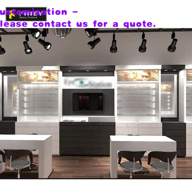 custom.Optical Showroom Design Display Decoration Best Optical Shop Design Eyewear Display Cabinet