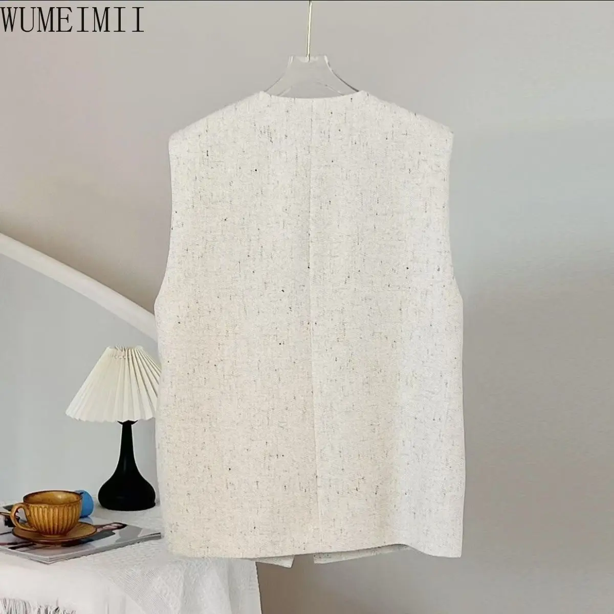 Summer new small vest heavy craftsmanship single-breasted suit vest top  jackets vest women