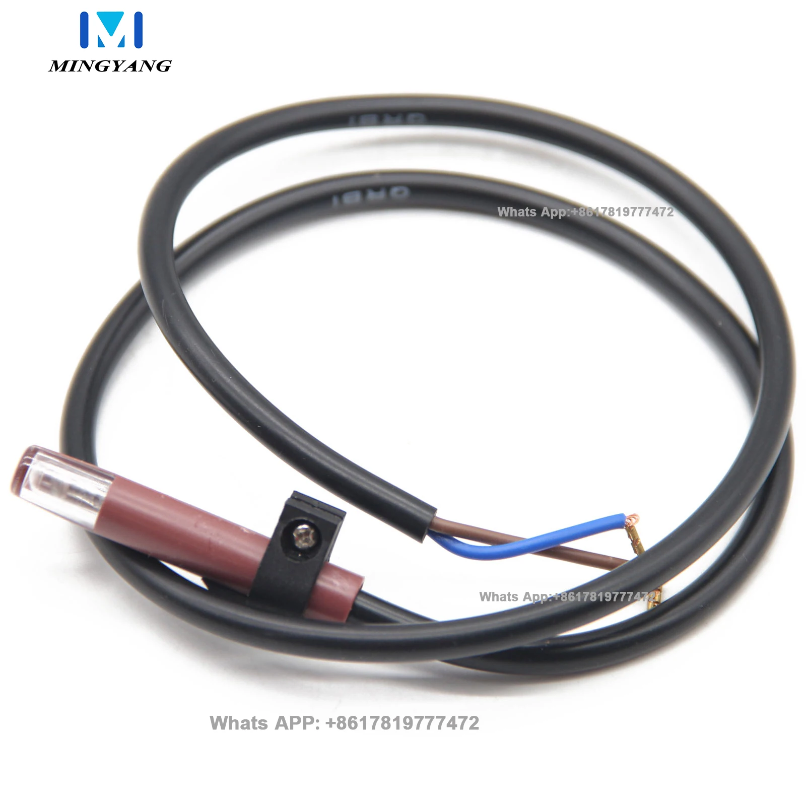 Ordinary QRB1 Flame Detector Photosensitive Electric Eye Burner Detection Photoresistor Red QRB1 Photocell for Burner