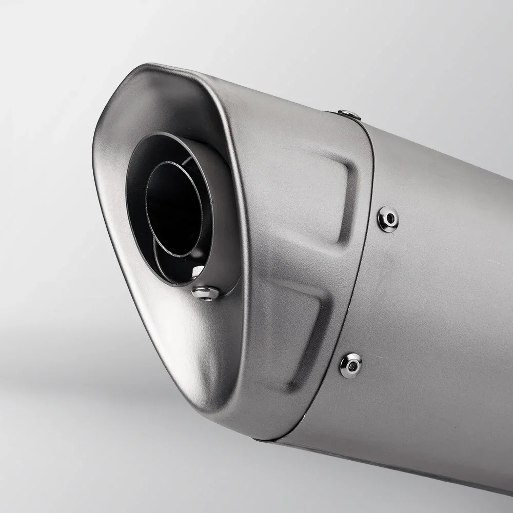 Factory Hot Selling 51mm Universal Motorcycle Exhaust For R1 R3 R6 Ninja400 ZX6R CBR500 For M1 Mufflerr AK Titanium Alloy