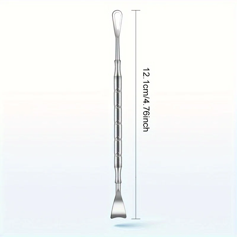 مزيل الرؤوس السوداء بثرة بوبر أداة حب الشباب إبرة إزالة العلاج Comedone Whitehead ظهرت Zit الأنف الوجه العيب النازع #2