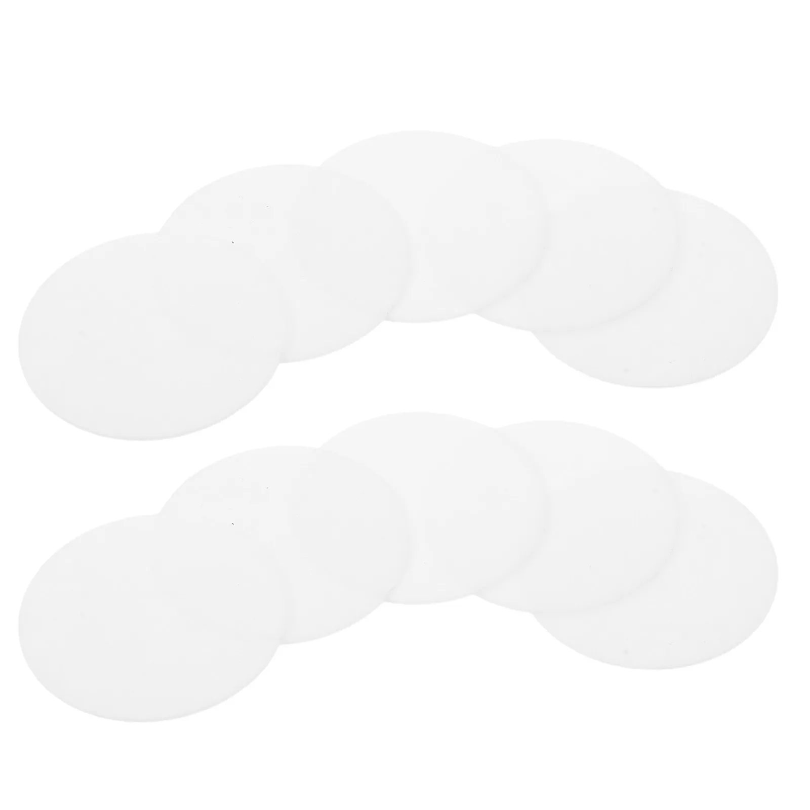 

10 шт. круглых акриловых рассеивателей света для светодиодных панелей, крышки-диффузоры для потолочных светильников, аксессуары для домашнего освещения