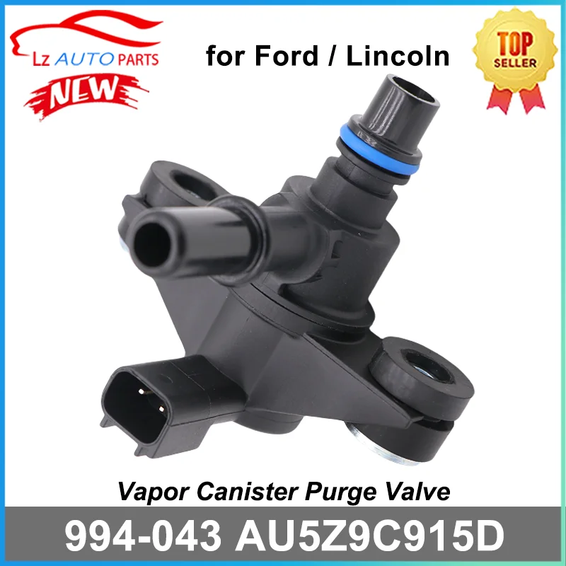 Válvula de purga del recipiente de vapor 994-043 994043   Para Ford C-Max Fusion Lincoln MKZ EVAP Solenoide de emisiones evaporativas AU5Z-9C915-D