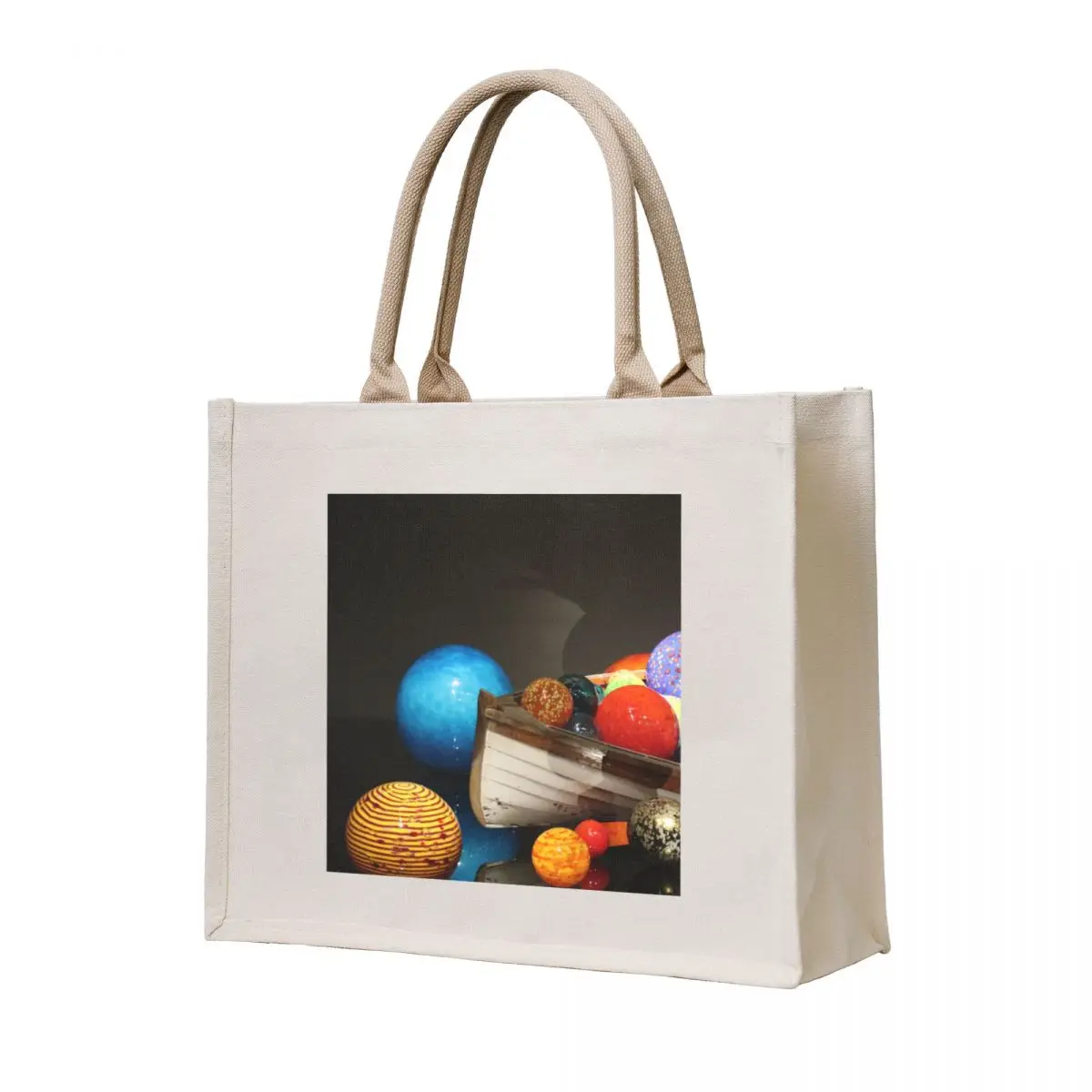 

Chihuly - THE BOAT Tote Bag university shopper bag foldable reusable bag Fabric