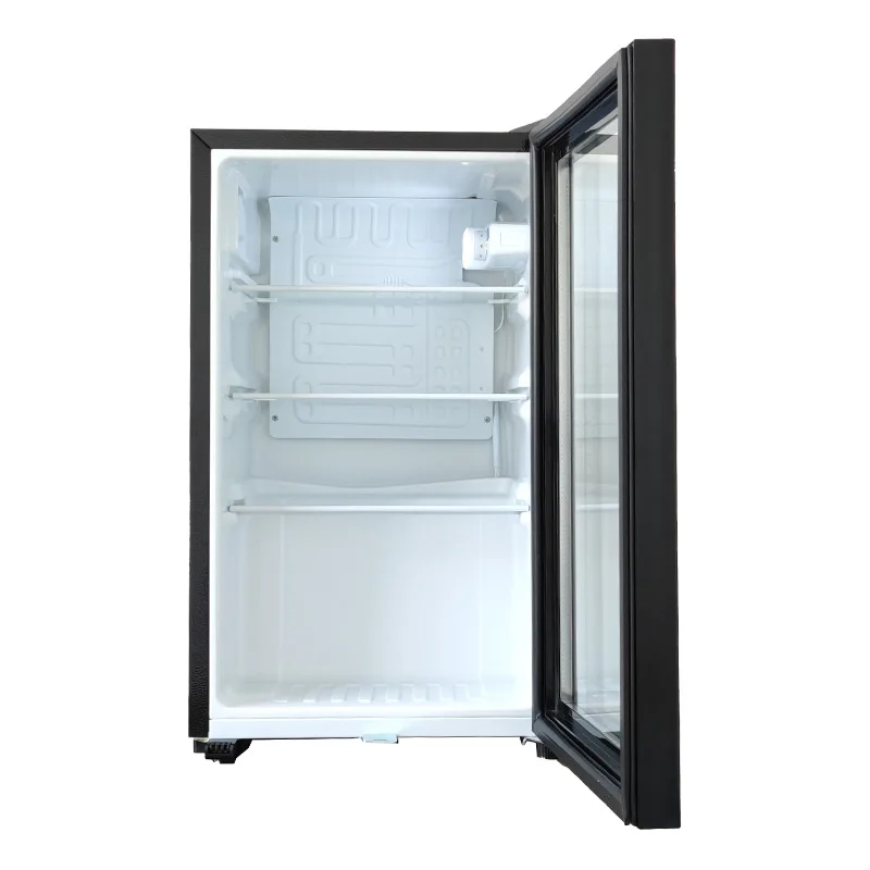 50pcs Small Refrigerator Food Sample Cabinet 62L Single Door With Lock Refrigerator Small Storage Cabinet