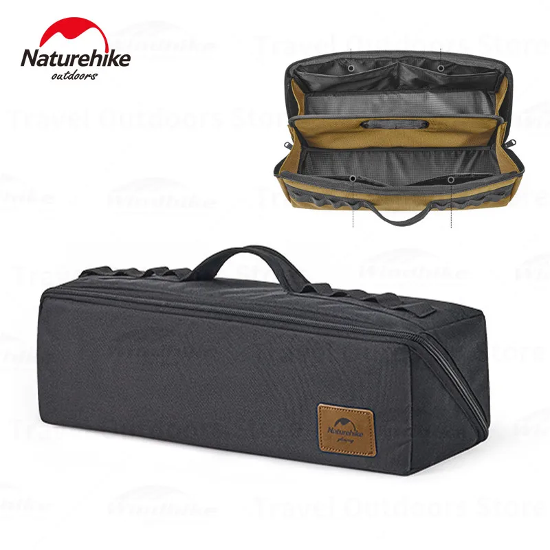 

Naturehike Camping Tool Storage Bag Ultralight 997g Oxford Handbag Waterproof With Interlayer Outdoor Travel Equipment Package