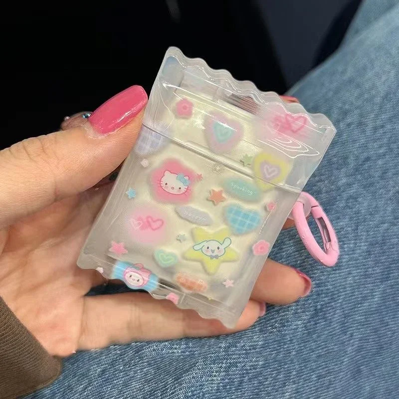 Candy Cute Sanrio Hello Kitty AirPods 3 Case Apple AirPods 1 2 Case AirPods Pro 2 Case IPhone Earphone Accessories Air Pod Cover