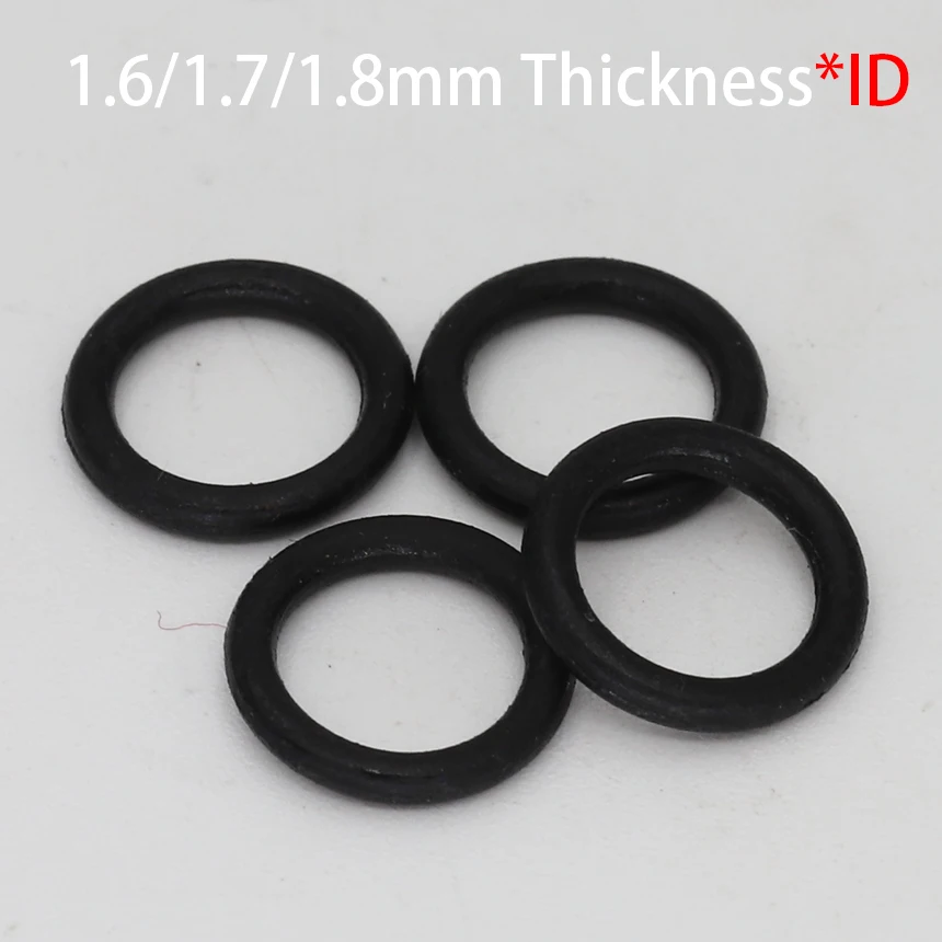 

19.5/21.95/23.52/25.12/29.87/34.65mm ID 1.78mm Thickness CS Black NBR Oring Rubber Round Washer Spacer Oil Seal Gasket O Ring