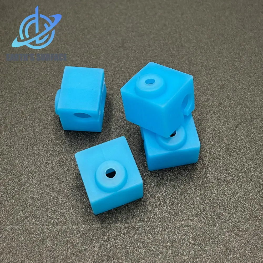 DB-3D Printer Accessories 3/5/10PCS E3D V5 Silicone Sock J-Head Heating Block Case Cover For Extruder E3D V5 Heated Block Parts