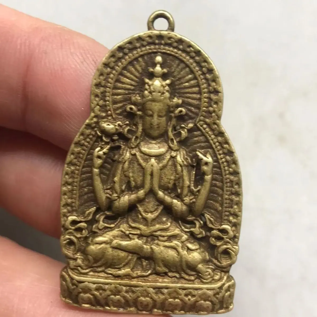 Goddess of mercy four-armed avalokitesvara nepalese bodhisattva Statues Figurines Lucky Ornaments Home Decoration gifts