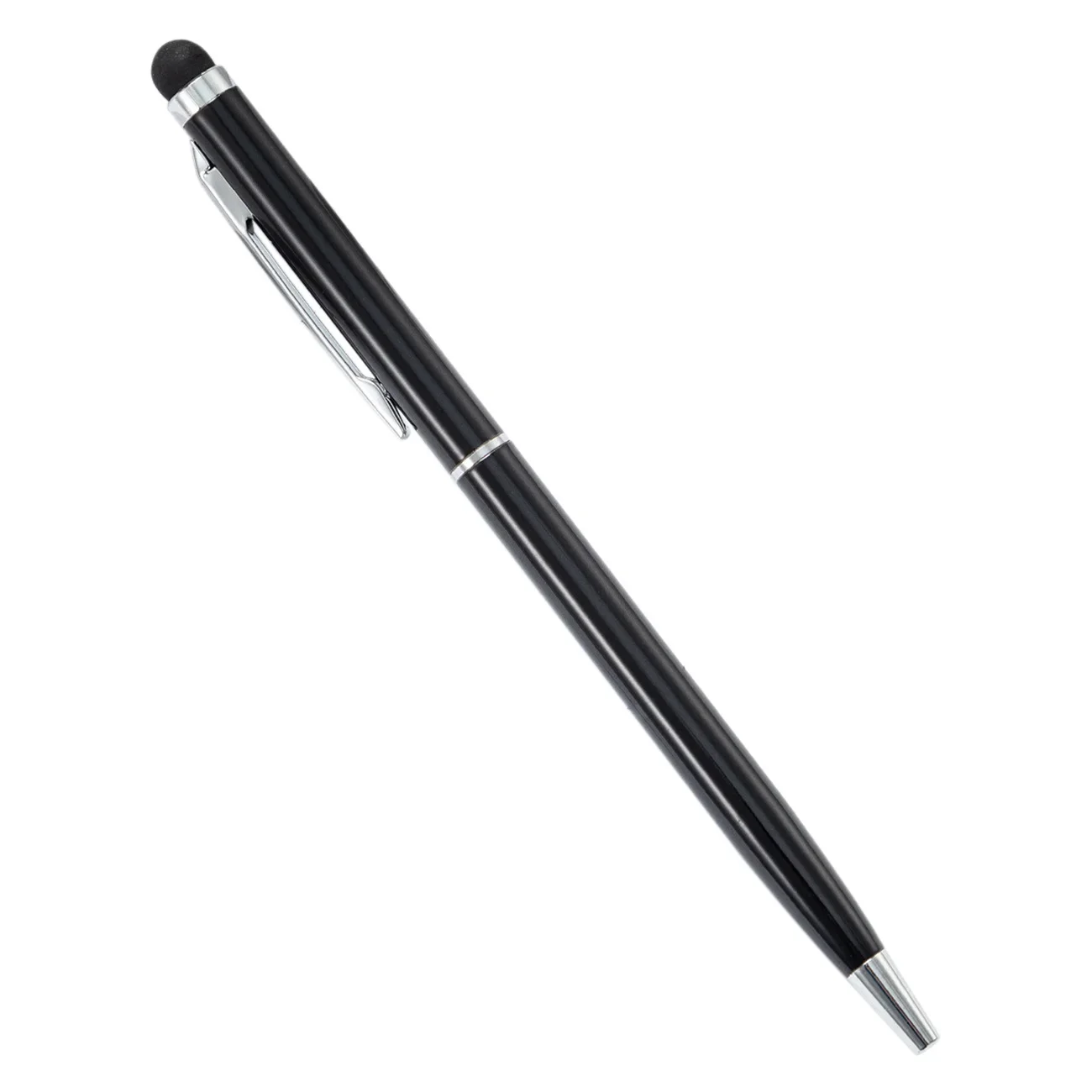 

50PCS Aluminum Rod Mobile Phone Touch Pen Ballpoint Pen Dual-purpose Touch Gift Pen