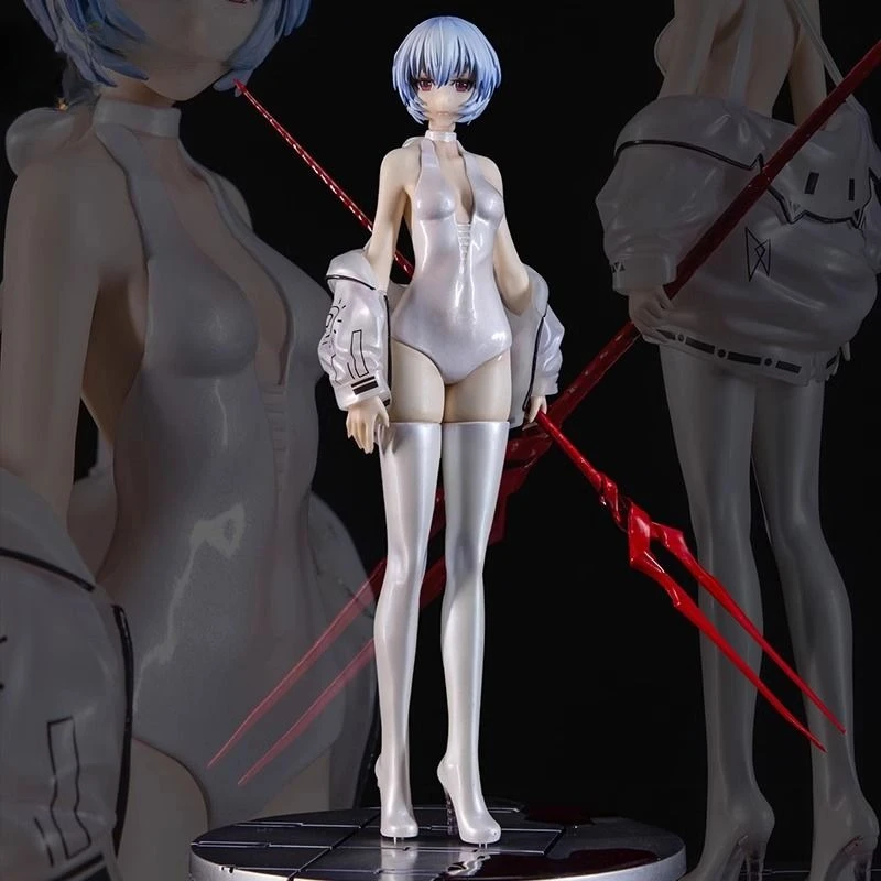 

Rei Ayanami Asuka EVA Figure Anime Girl PVC Statue Desktop Decoration Model Collectible Gift Ornament