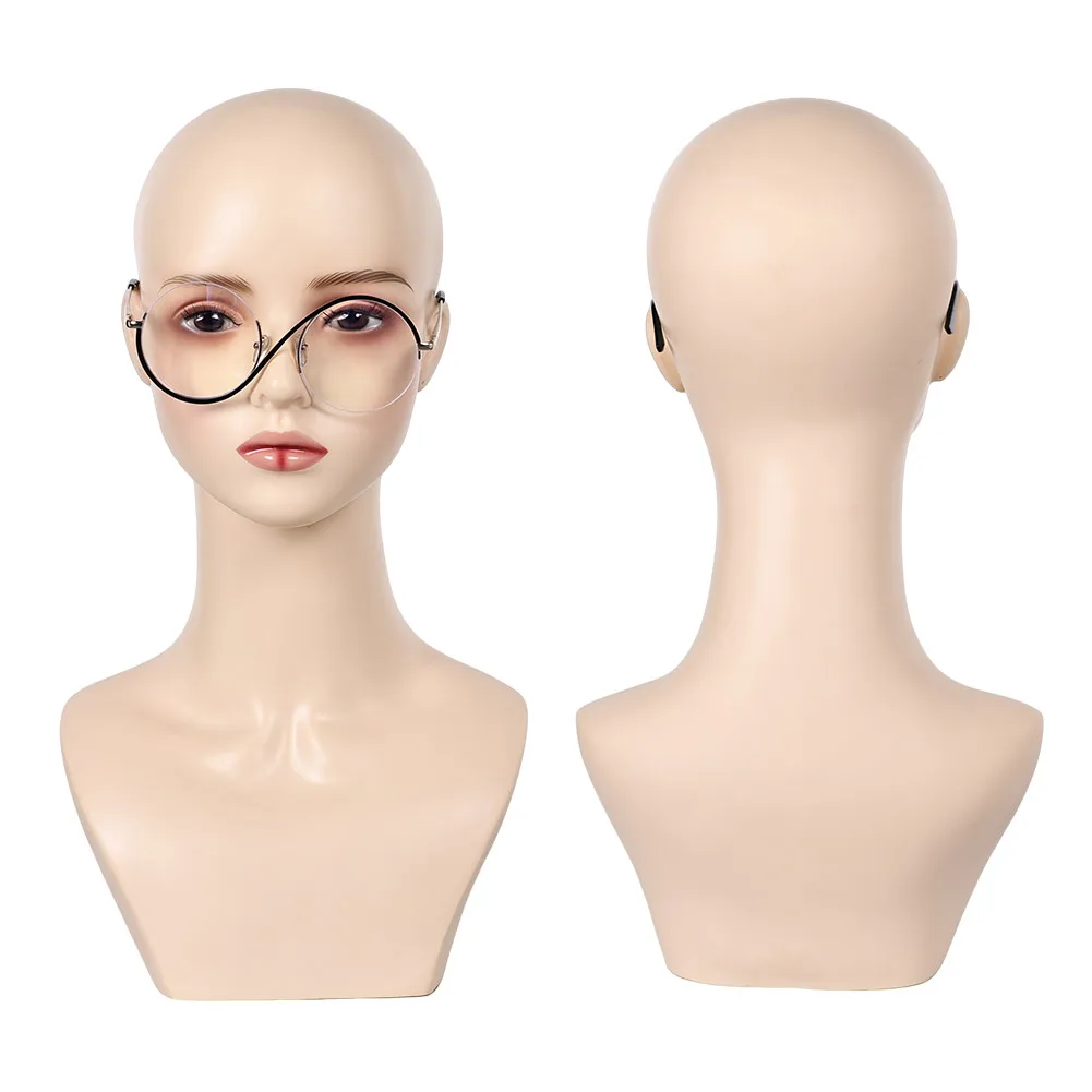 Wicked Elphaba Cosplay Glasses with Protective Case Roleplay Round Frame Eyewear Halloween Carnival Costume Accessory Disguise view 5