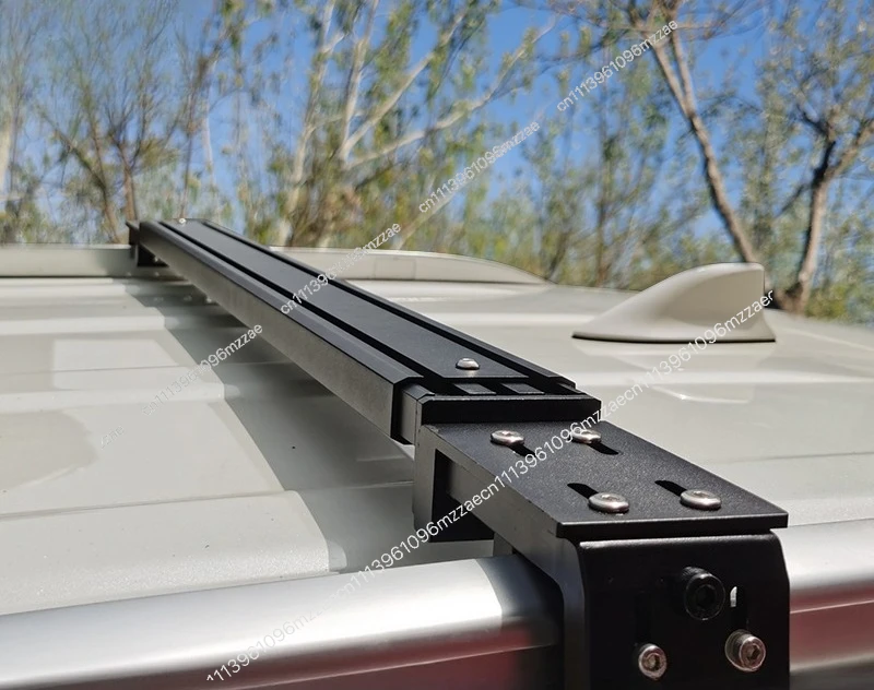 

Roof Silent Crossbar Off-road SUV General Aluminum Alloy Non-punching Retractable Tent Low Luggage Crossbar