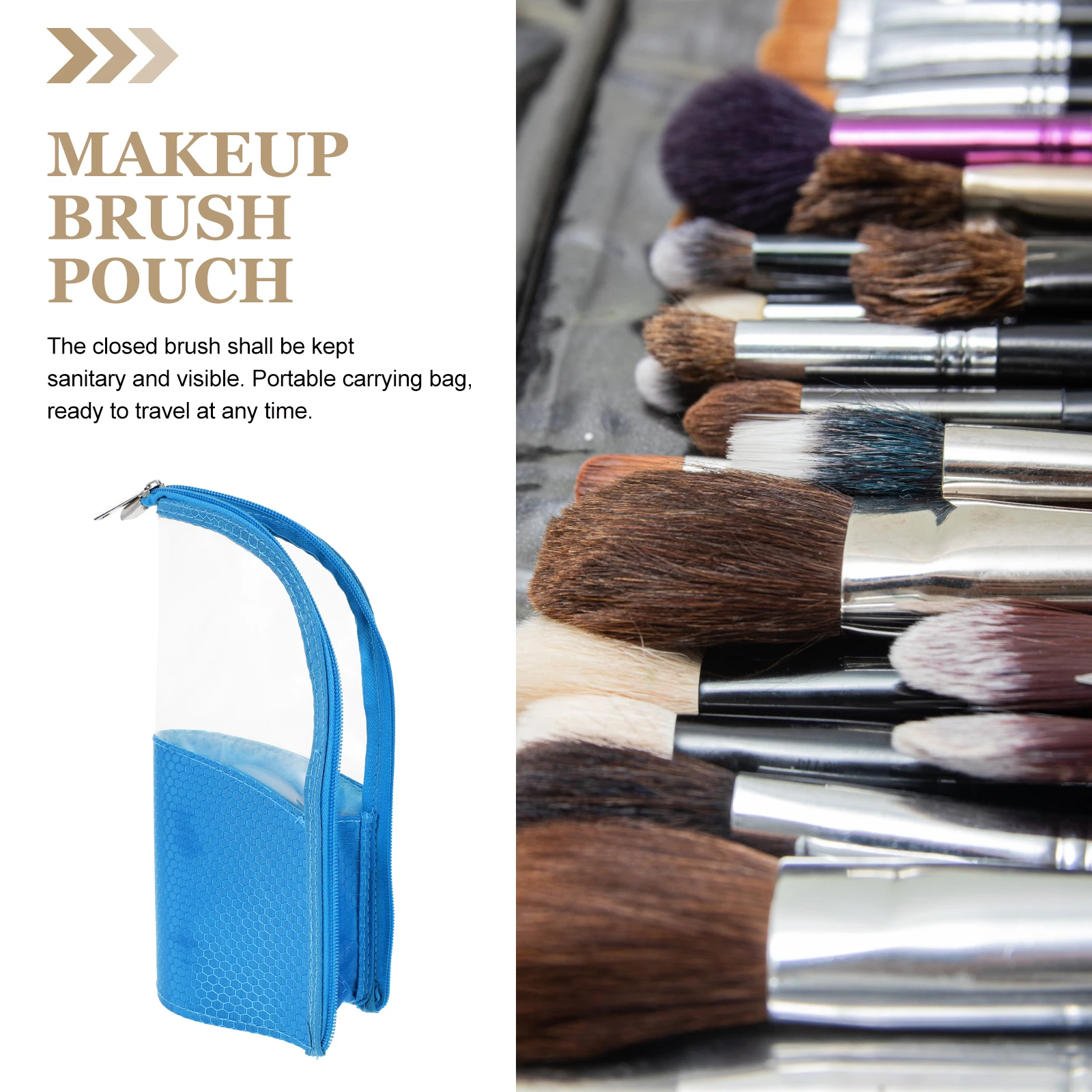 

TPU Oxford Bag Waterproof Travel ganizer Pouch Brush Holder Storage For Ladies Girls Nurse