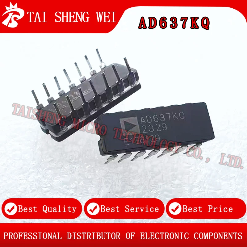 1PCS Brand New AD637 AD637JQ AD637KQ High-Precision DC Converter Ceramic Package CDIP-14 Chip
