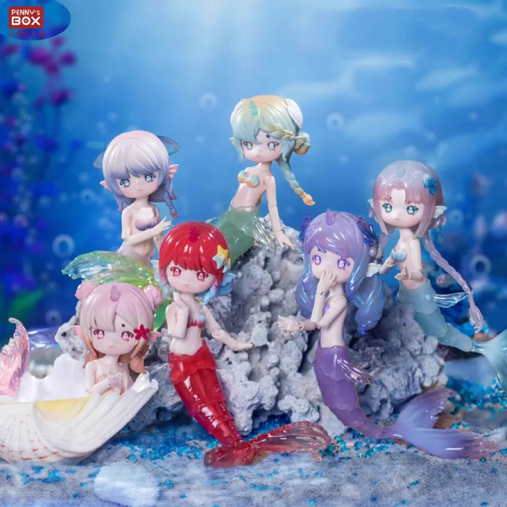 

Penny Box Tidal Secret Language Series слепая коробка игрушки куклы милые аниме фигурки украшения фигурки куклы настольный домашний декор