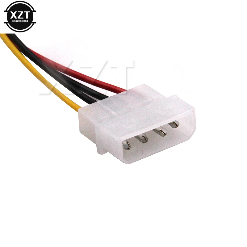 New 4 Pin Molex IDE Male To 4P ATA Female Power Supply Cable To Floppy Drive Adapter Computer PC Floppy Drive Connector Cord PSU