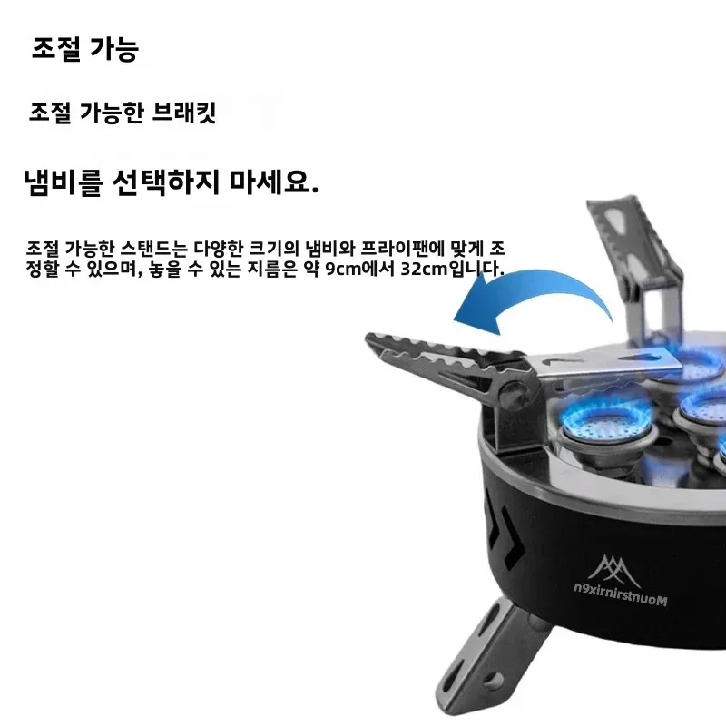MOUNTAINHIKER Camping Tourist Burner  Gas Stove Cookware Portable Furnace Picnic Barbecue Tourism Supplies Outdoor Recreation