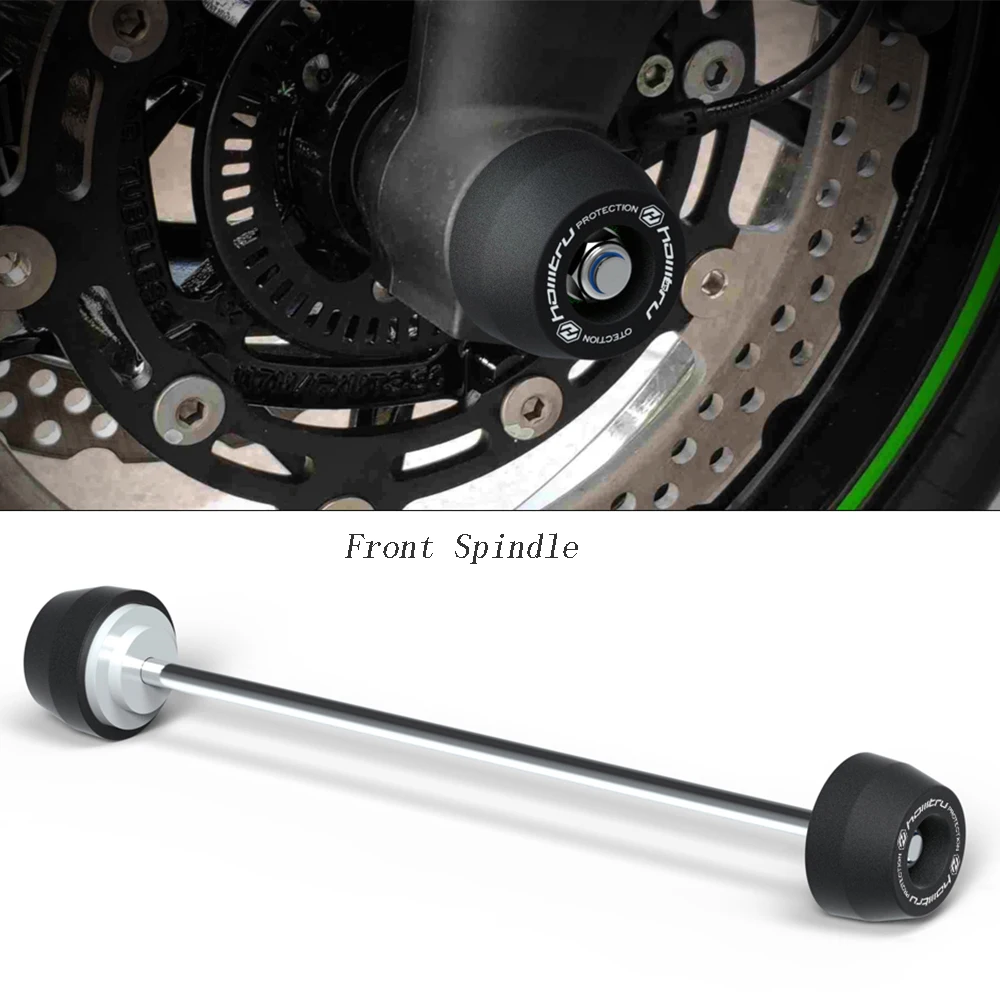 

For Ducati Monster 620 659 695 696 795 796 797 821 950 1100 S4RS Motorbike front axle slider Wheel protectors