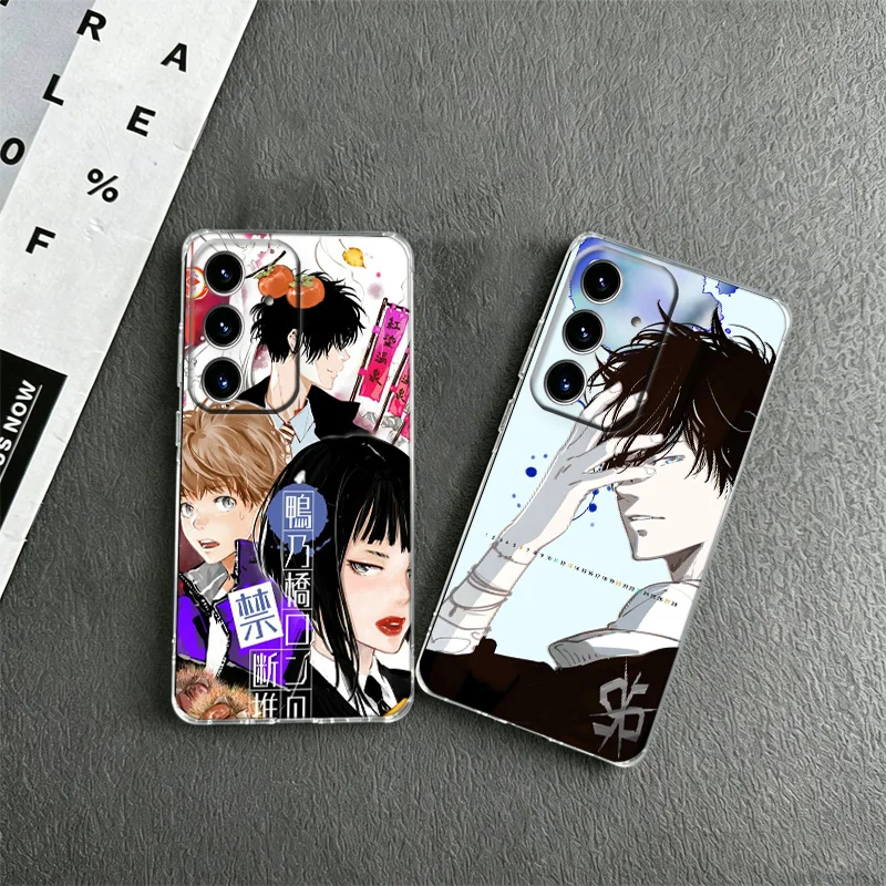 Kamonohashi Ron Phone Case for Samsung A57 A56 A55 A54 A17 A16 A15 A14 A37 A36 A35 A34 A27 A26 A25 A24 A07 A06 A05S A04S M33 Not