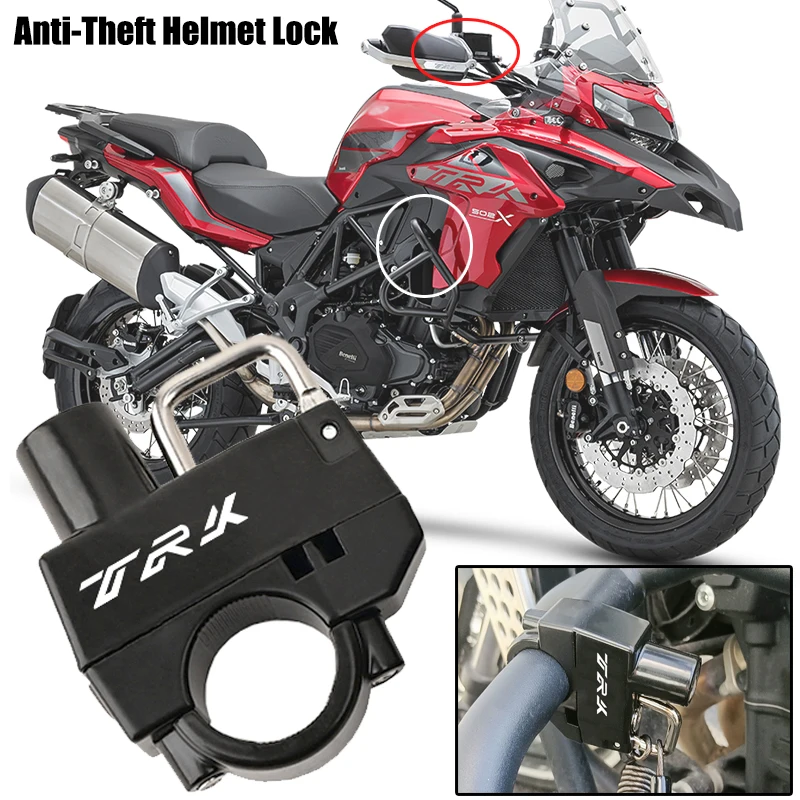 Мотоциклетный замок для шлема с ЧПУ, противоугонные замки для шлема с Benelli TRK 502X 702X TRK 702 502/X 502X Leoncino 500 BJ500 Мотоциклетный замок для шлема с ЧПУ, противоугонные замки для шлема с Benelli TRK 502X 702X TRK 702 502/X 502X Leoncino 500 BJ500
