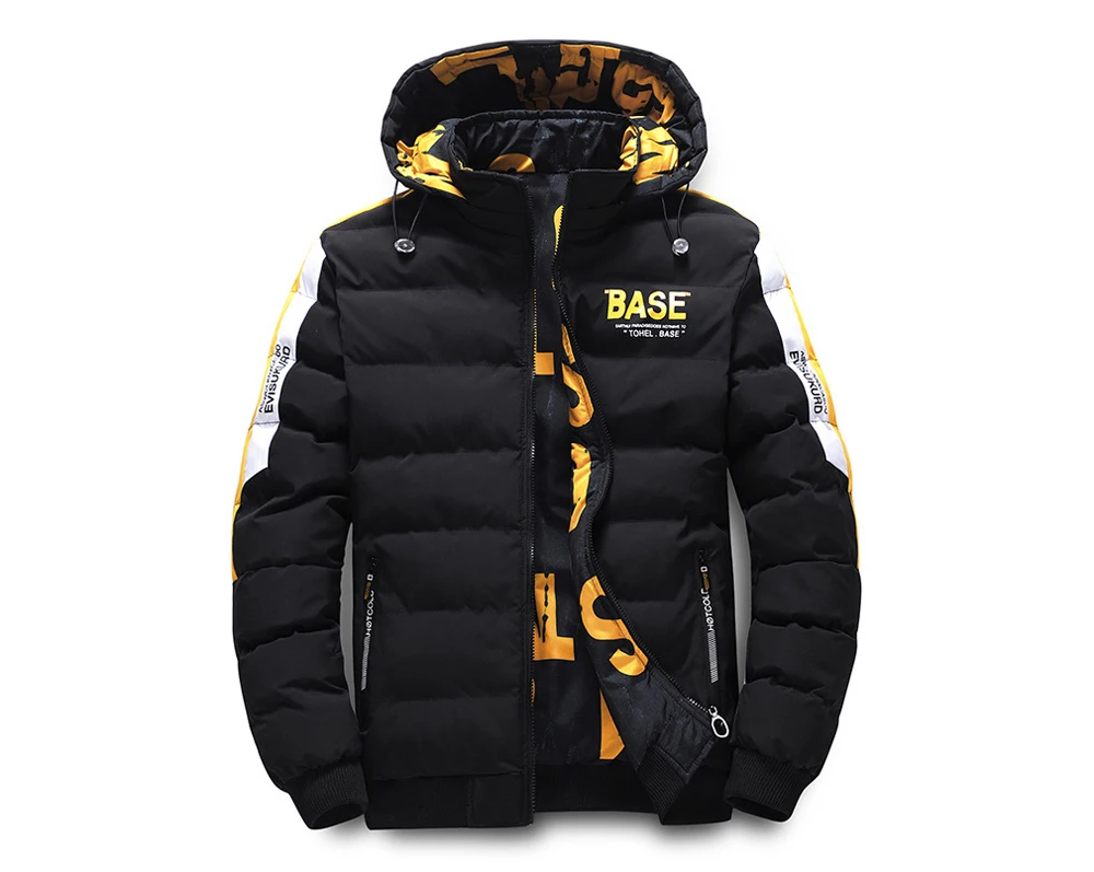 DIMUSI Winter Men Padding Jacket Fashion