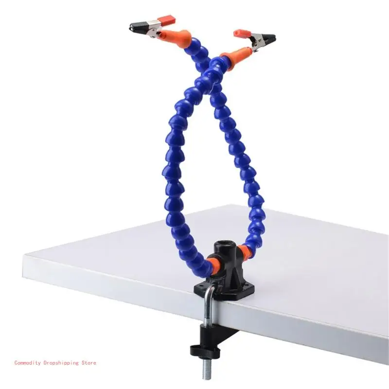 Flexible Arms Helping Hands Soldering Tool, PCB Holder, Crafts, Jewelry, Workshop, Helping Stations