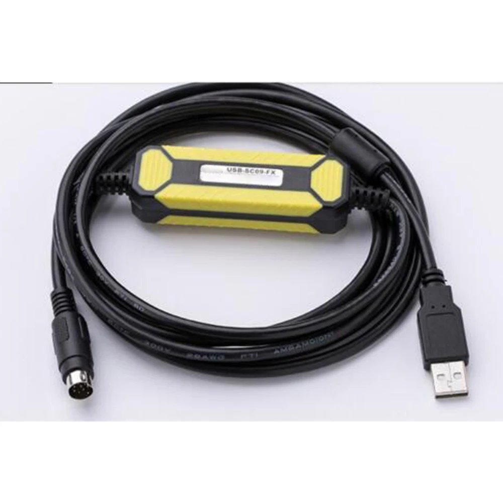 

Replacement For USB-SC09-FX PLC Programming Cable data cable For FX2N/FX1N/FX0N/FX0S/FX1S/FX3U