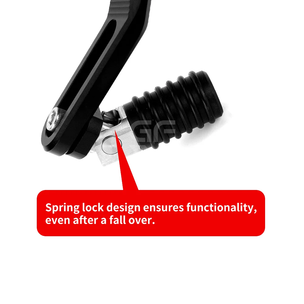 ل Ducati Multistrada 950 2019 إلى 2024 Multistrada 950 S 2018-2024 قابل للتعديل معدات الدرجات النارية رافعة طوي والعتاد رافعة تحول