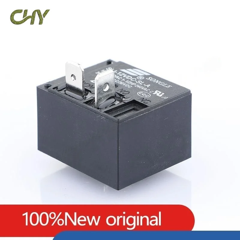 20Pcs Originele Nieuwe Relais SLI-05VDC-SL-A SLI-12VDC-SL-A SLI-24VDC-SL-A 30A 4PIN 5V 12V 24V Power Relais Vervangbare HF2160-1A-12DE