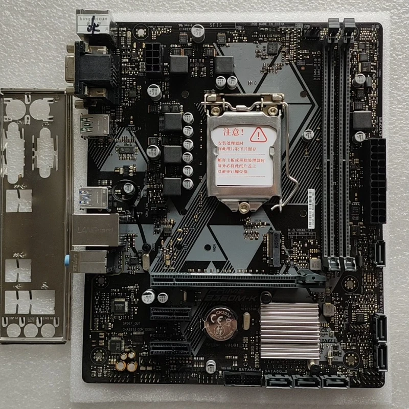 used for ASUS PRIME B360M-K LGA1151 Intel B360 mATX Motherboard DDR4 M.2 HDMI VGA DVI