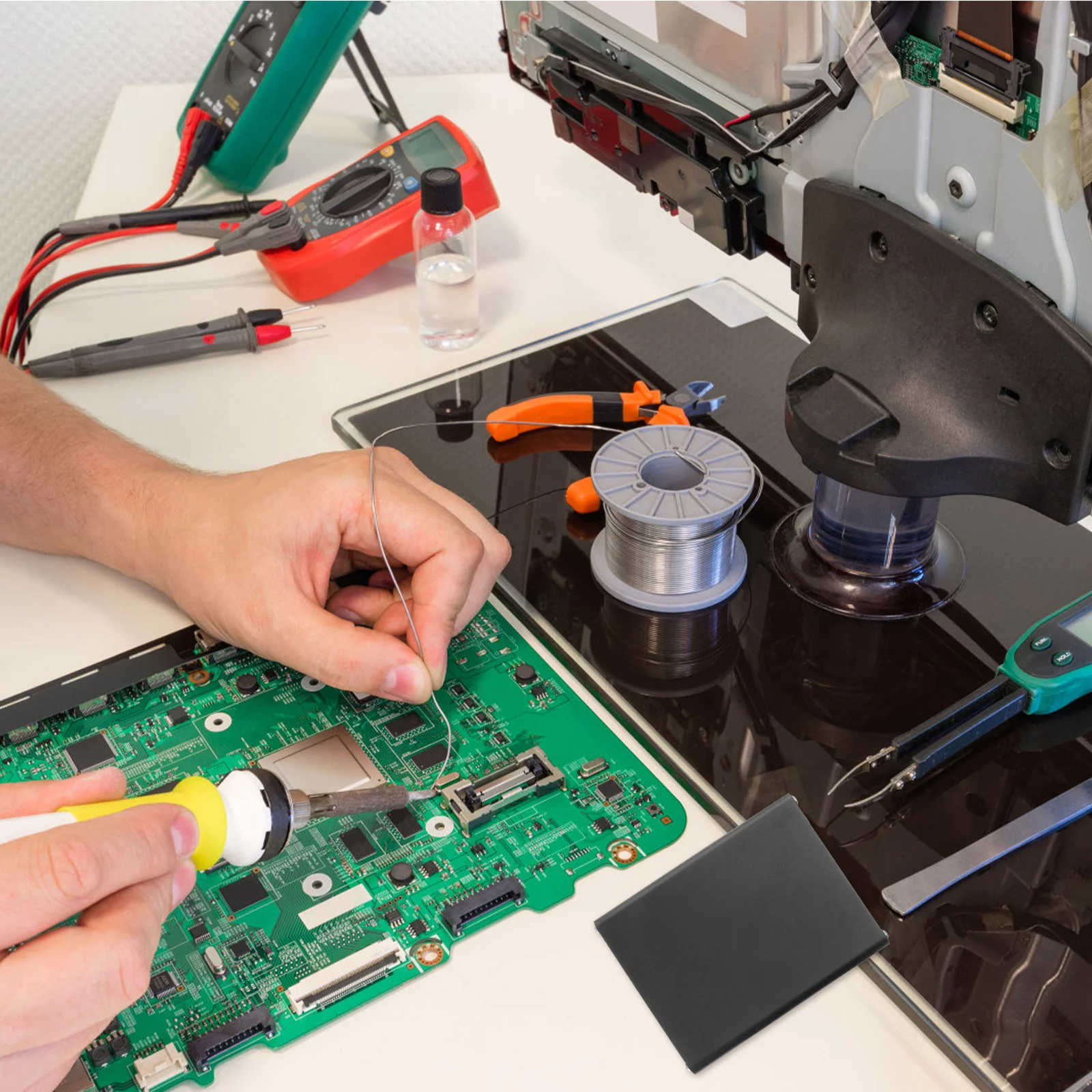 Mini soudeuse par points Portable, Machine à souder professionnelle, stylo de soudage à dégagement rapide, soudeur en alliage d'aluminium