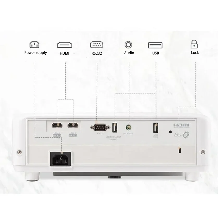 2026 ViewSonic 4000 Lumens Home Theater 3d 4K Projector