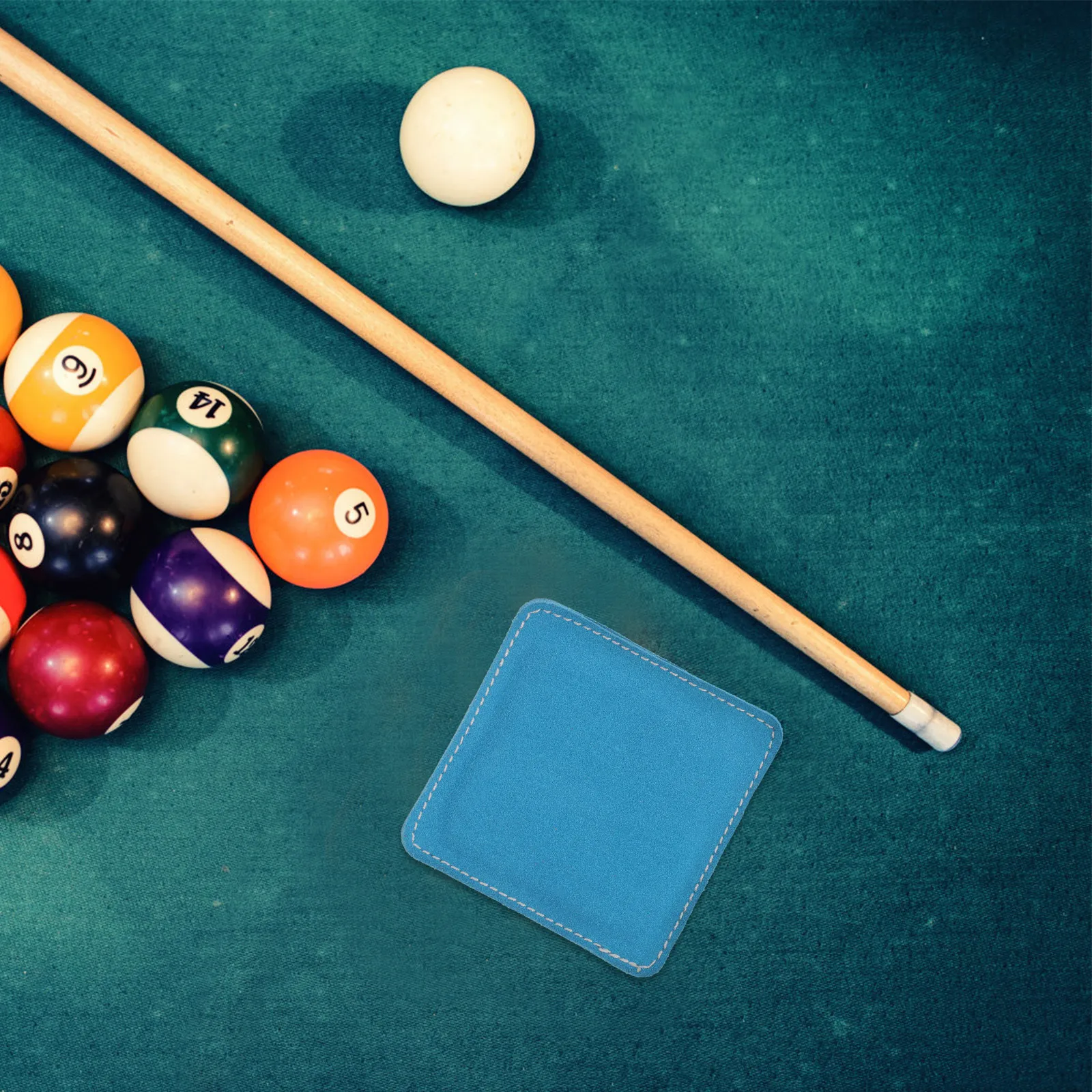 

Billiard Cue Cleaner Professional Pool Shaft Polishing Cloth Snooker Accessory Durable Wiping Towel Billiard Cue Towel