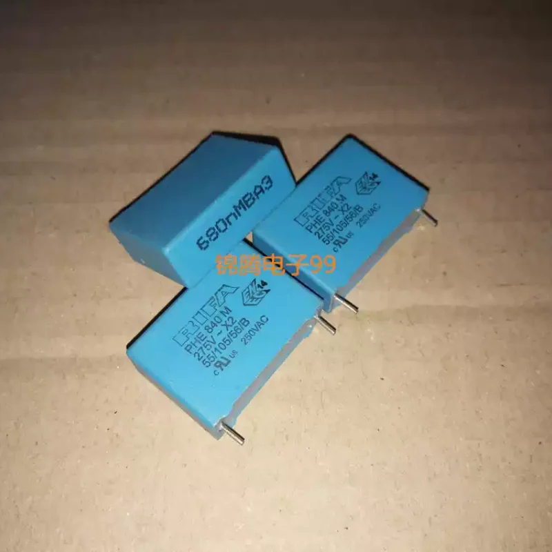 10-100pcs Swedish RIFA PHE840 0.68UF 275V/300V (680NF/684) non-polar thin film capacitor
