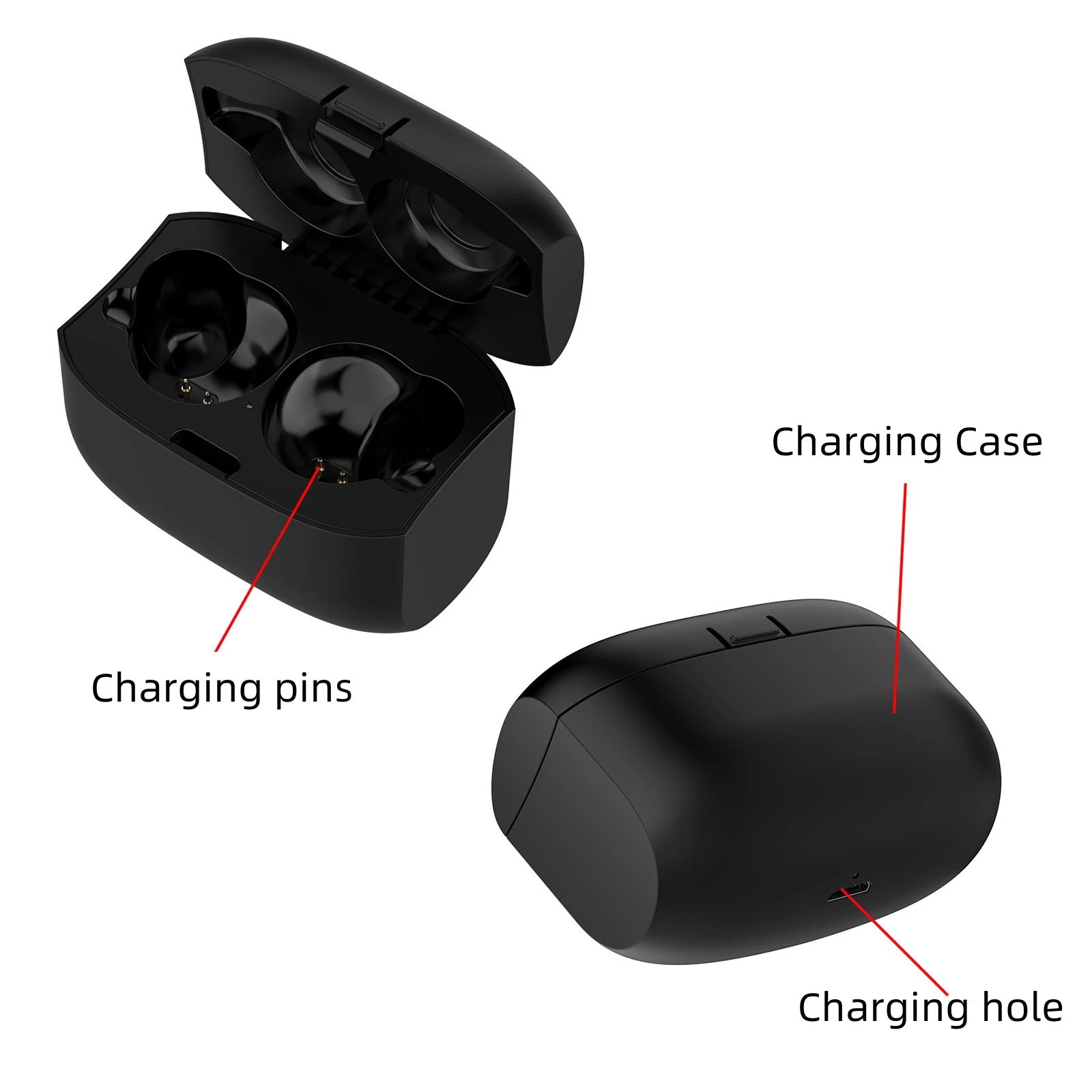 

for Jabra Elite 65t headset charging case charging compartment 65t storage