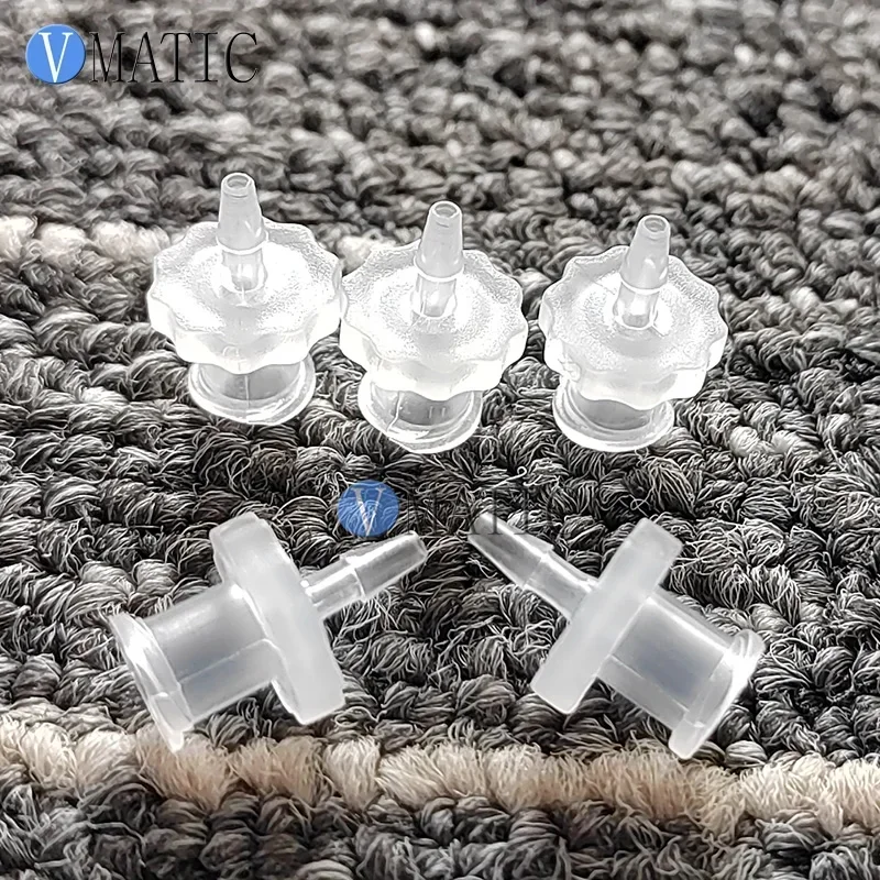 ‌100Pcs 1/16" Barb Luer Adapter | Free Ship ( PP Fast Connector for Lab Syringe Pump)‌